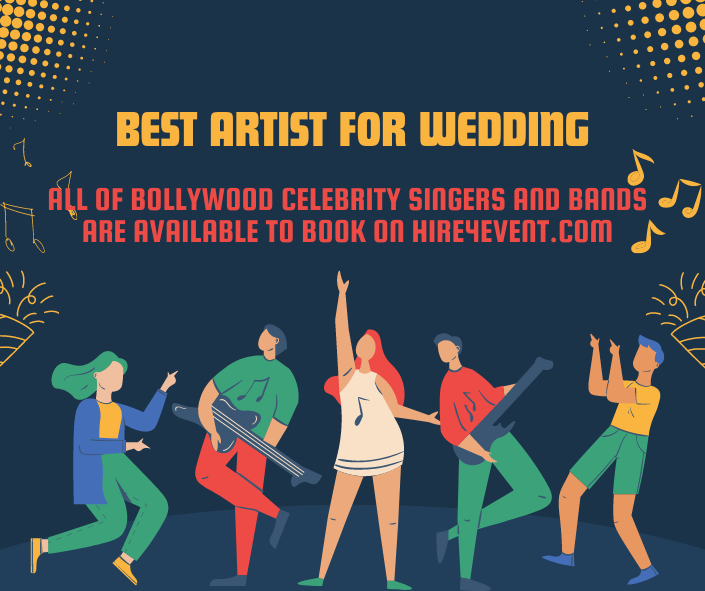 List of top live singer and bands for wedding